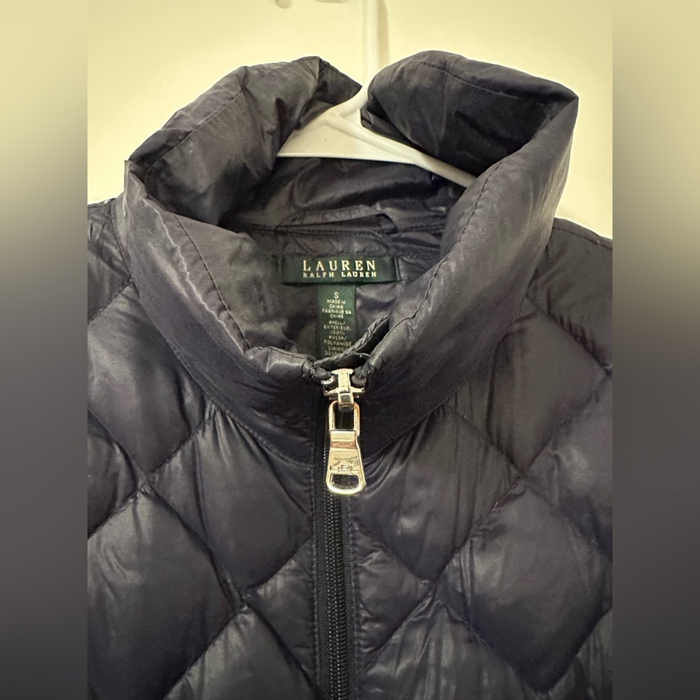 RALPH LAUREN Down-Filled Long Puffa Coat Jacket in Women’s Small - Picture 4 of 9